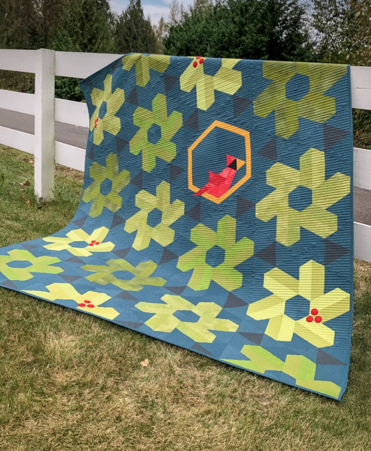 Winter Visit Quilt Pattern - Krista Moser