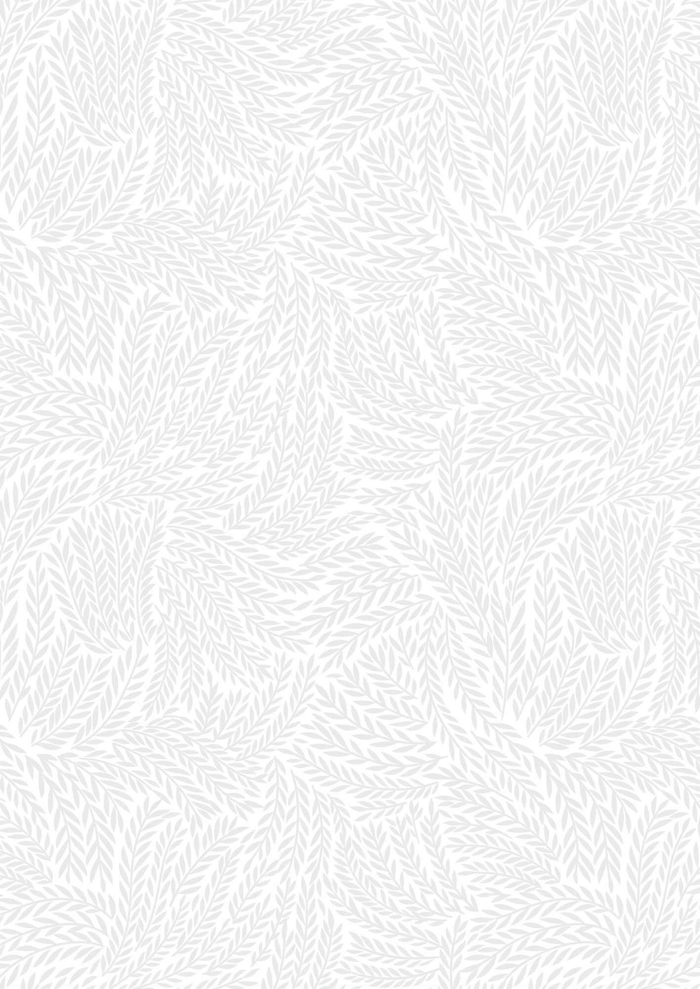 Tiny Tonals - Leaf Texture - White on White - TT29A