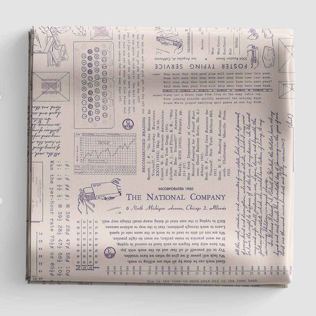 TYPE/ography - Background Plum - C16851-PLUM