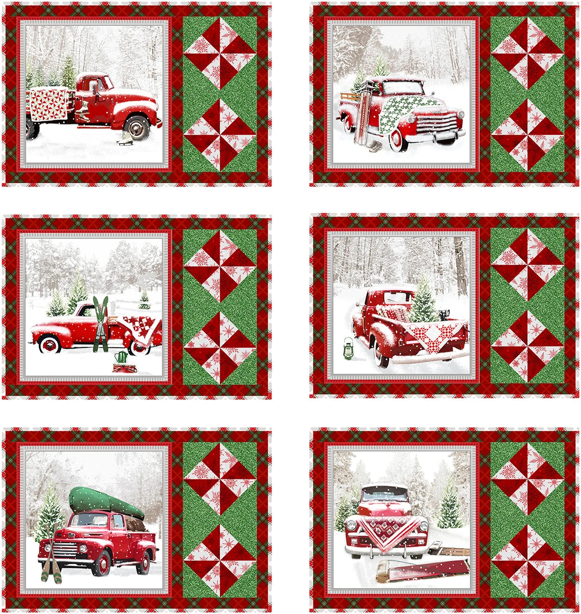 Tailgate Tradtions Placemats (set of 6) Kit