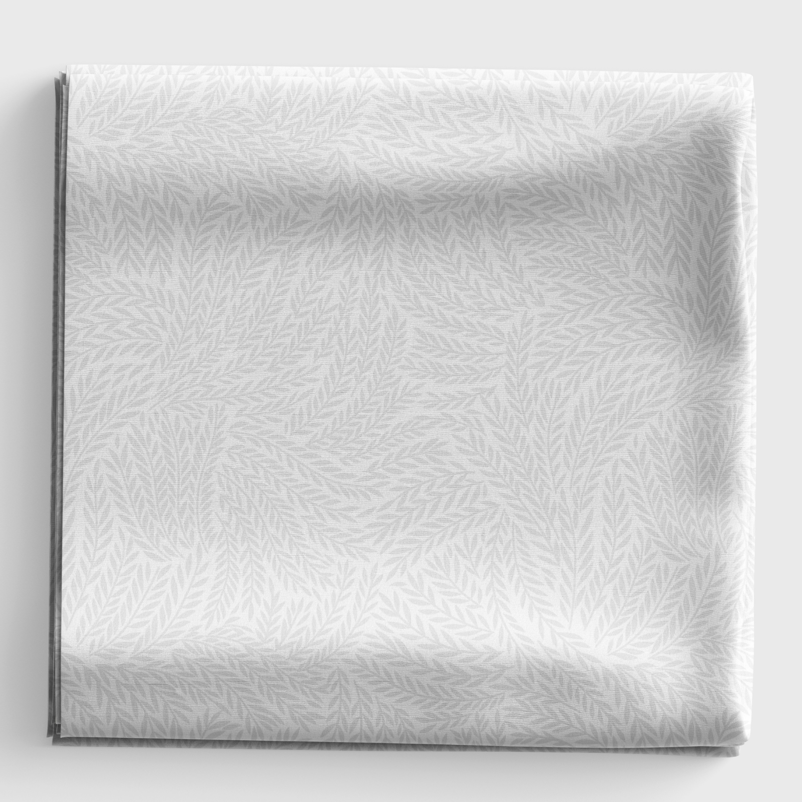 Tiny Tonals - Leaf Texture - White on White - TT29A