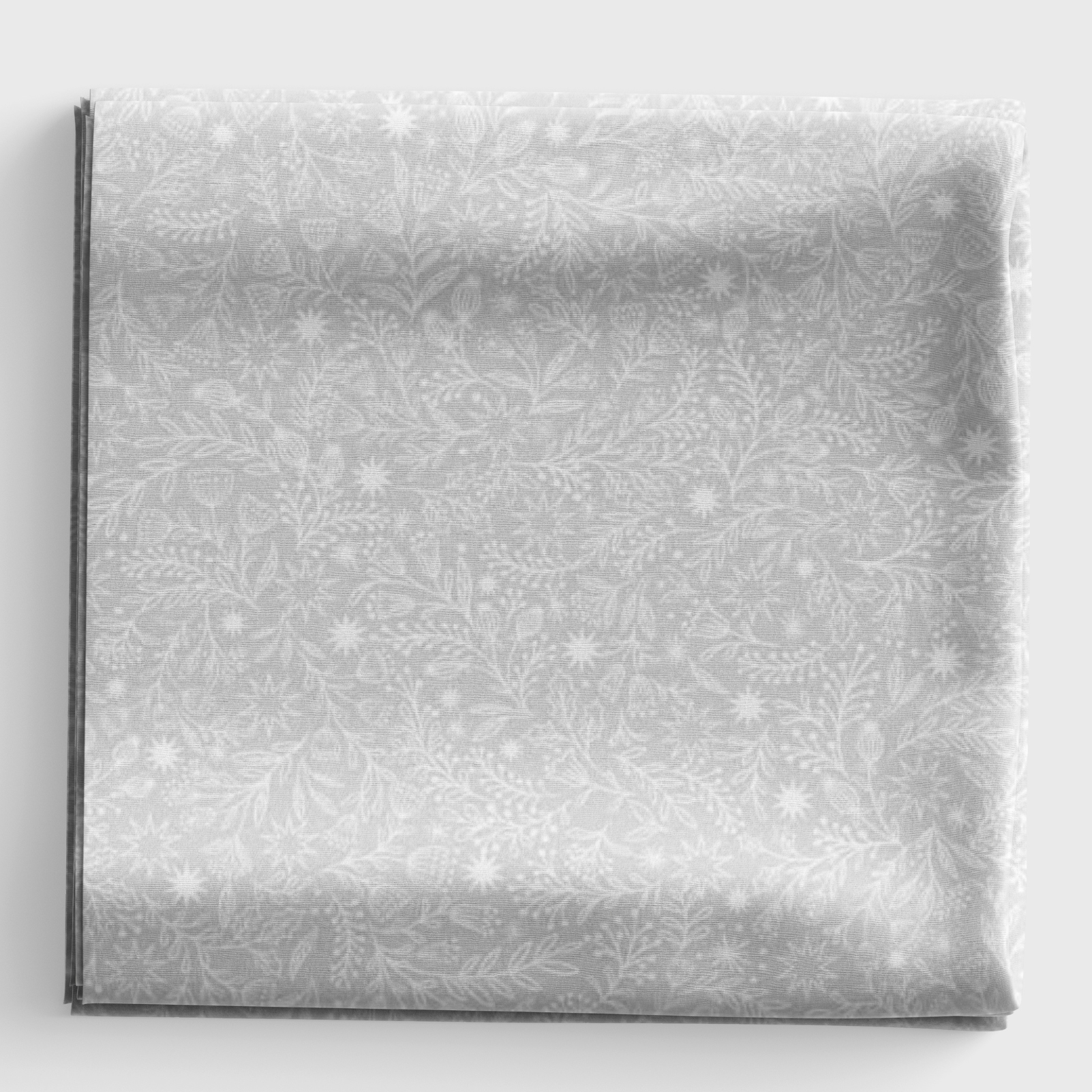 Tiny Tonals - Star Floral - Grey on Grey - TT28C