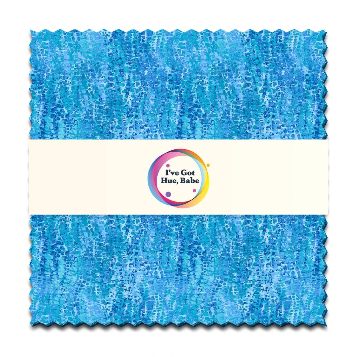 I've Got Hue, Babe - 5" Squares - Turquoise Waves