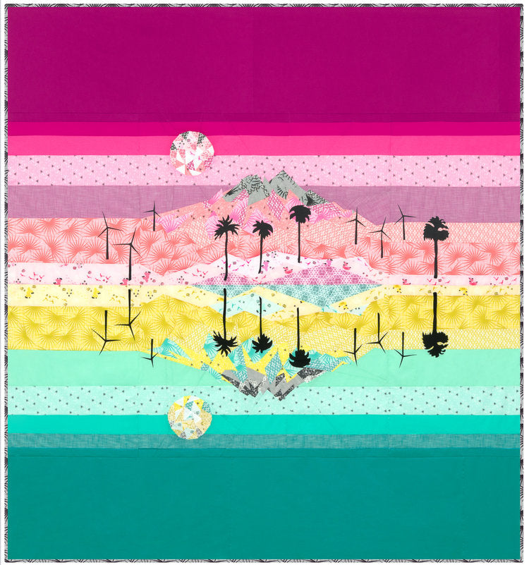 The Elevated Abstractions: Desert Mirage Quilt Pattern