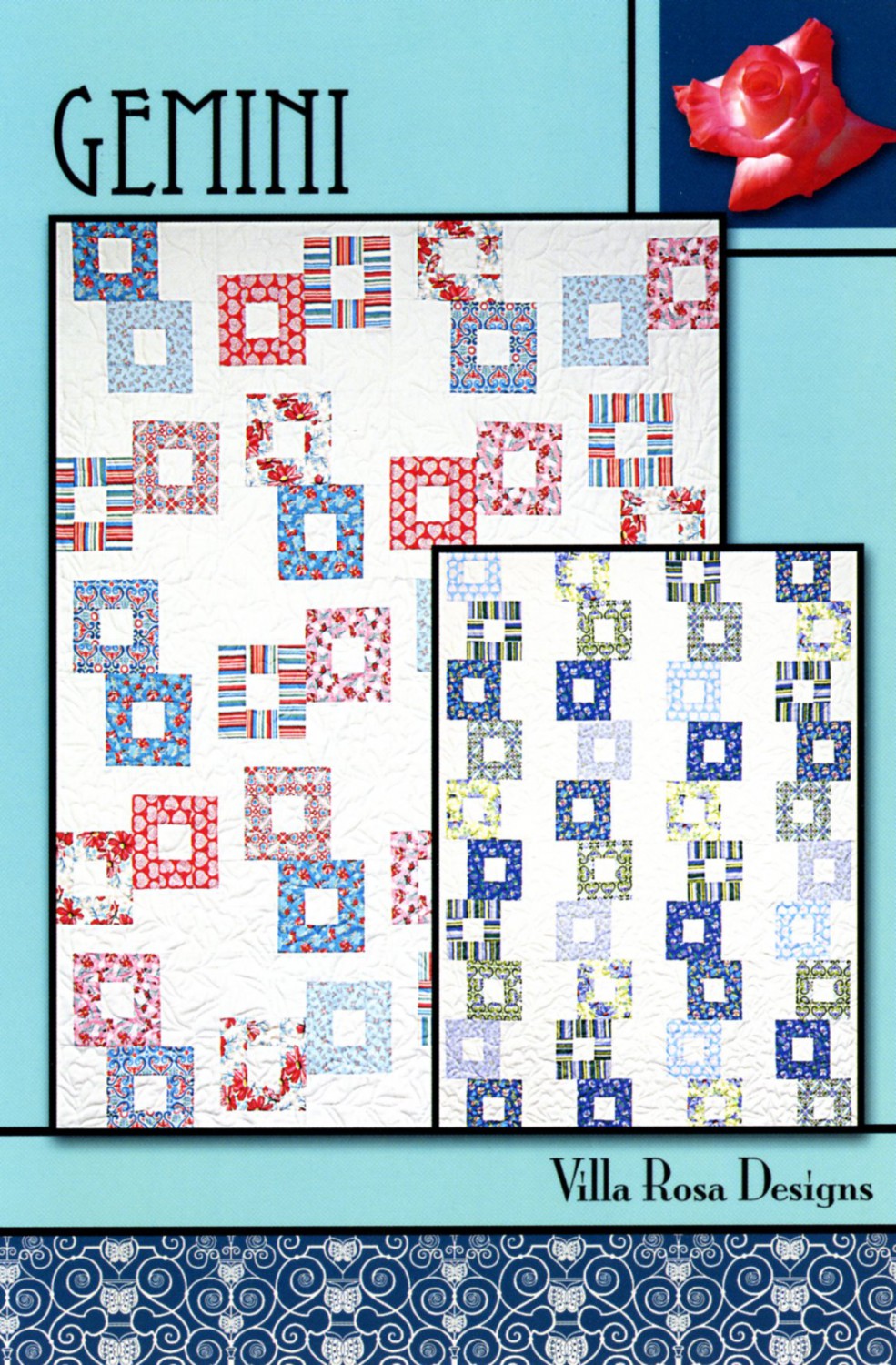 Gemini Quilt Pattern- Villa Rosa Designs