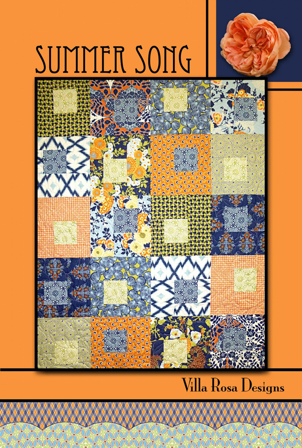 Summer Song Quilt Pattern - Villa Rosa Designs