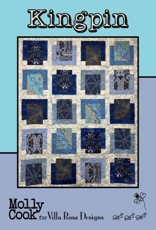 Kingpin Quilt Pattern - Molly Cook for Villa Rosa Designs