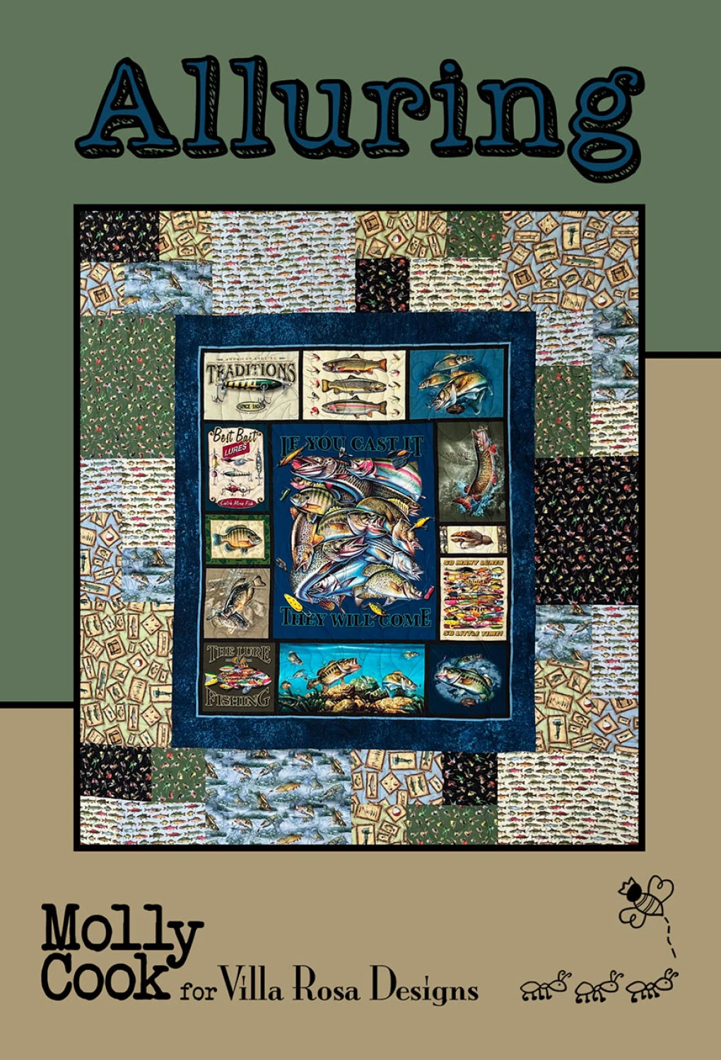 Alluring Quilt Pattern - Villa Rosa Designs