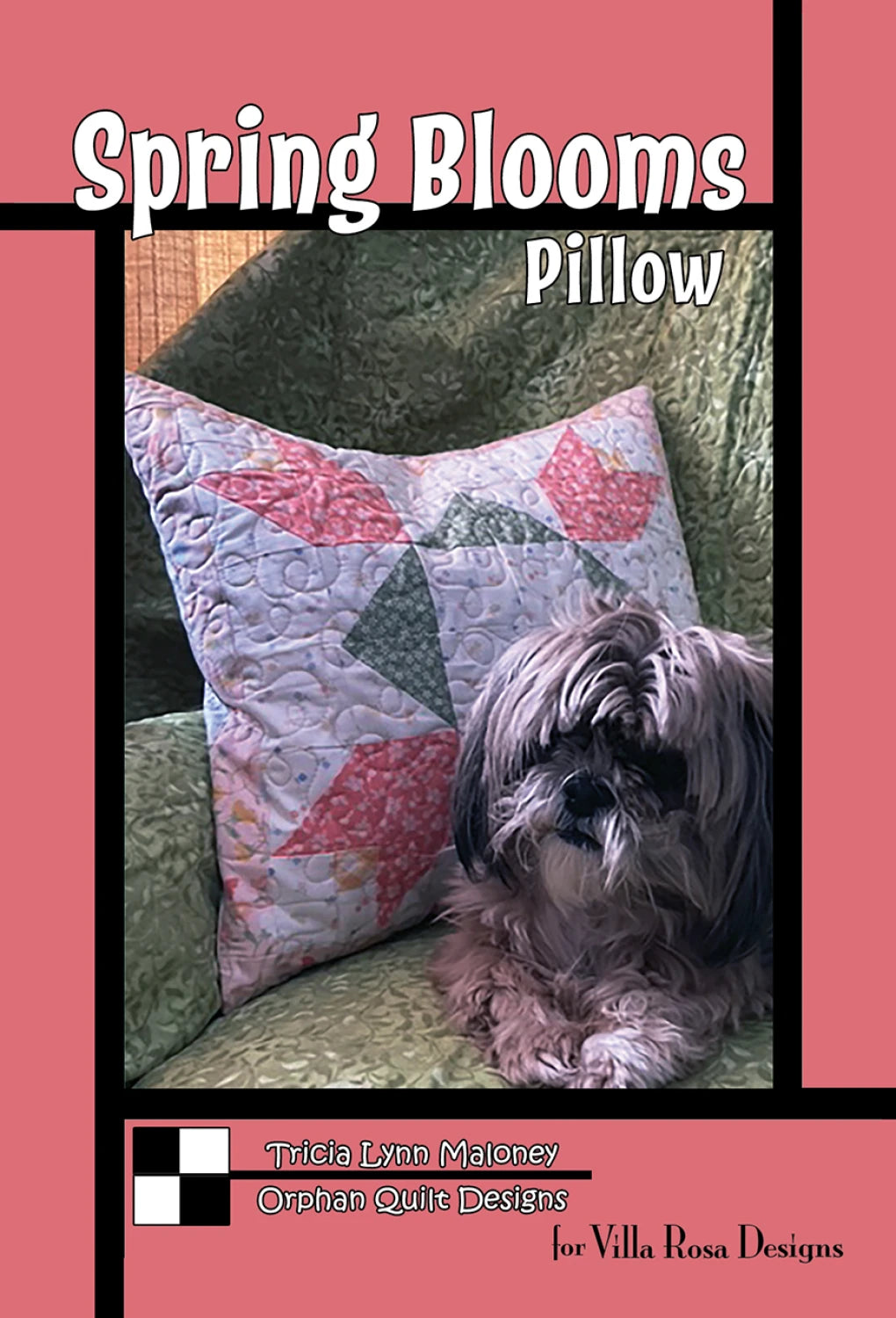 Spring Blooms Pillow - Villa Rosa Designs