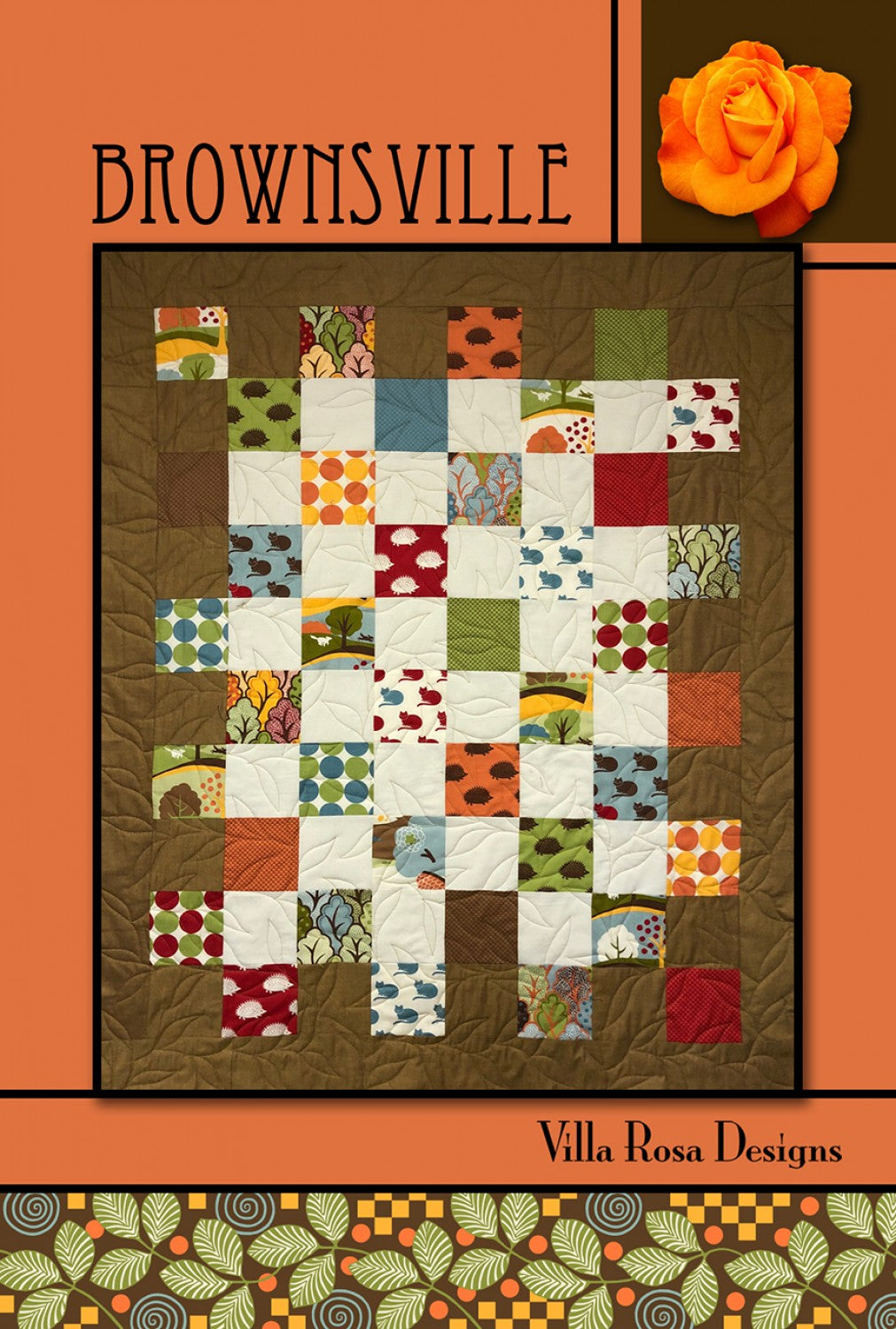 Brownsville Quilt Pattern - Villa Rosa Designs