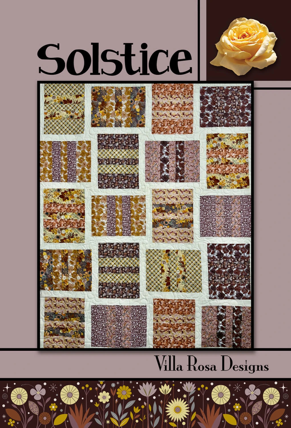 Solstice Quilt Pattern - Villa Rosa Designs