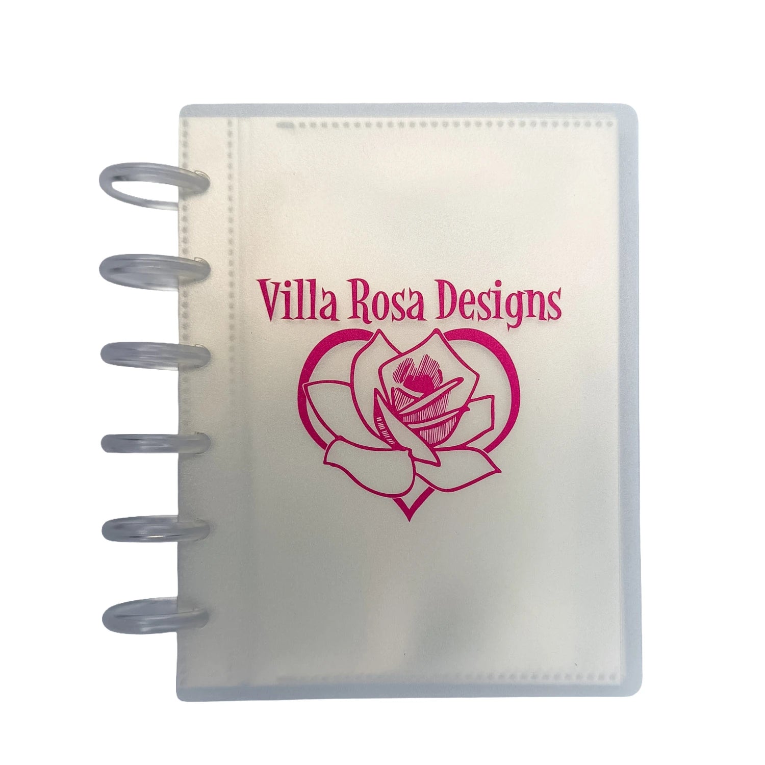 Discbound Storage Binder - Villa Rosa Logo - Villa Rosa Designs