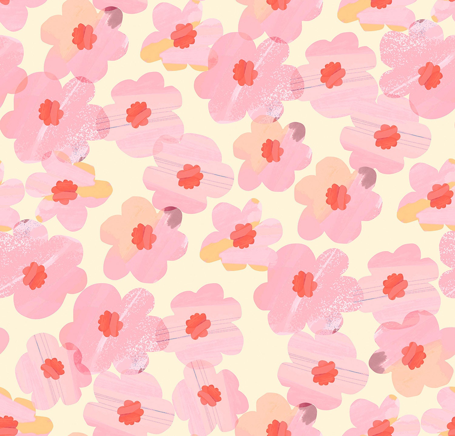 Flower Market - Roses - Pink - WB074