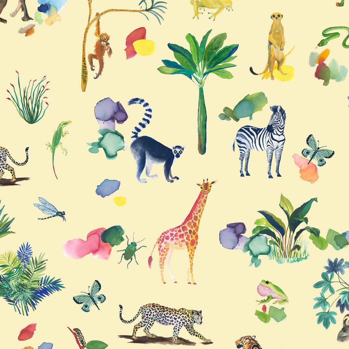 Safari Collection - Safari Animals - Sunrise - WB078