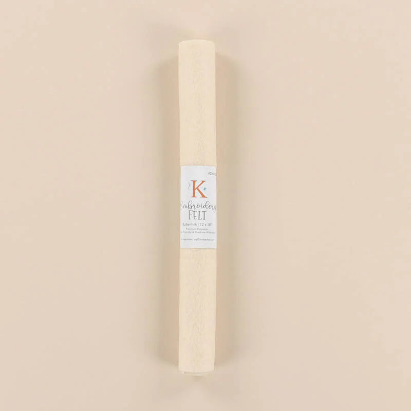 Buttermilk Embroidery Felt - Kimberbell