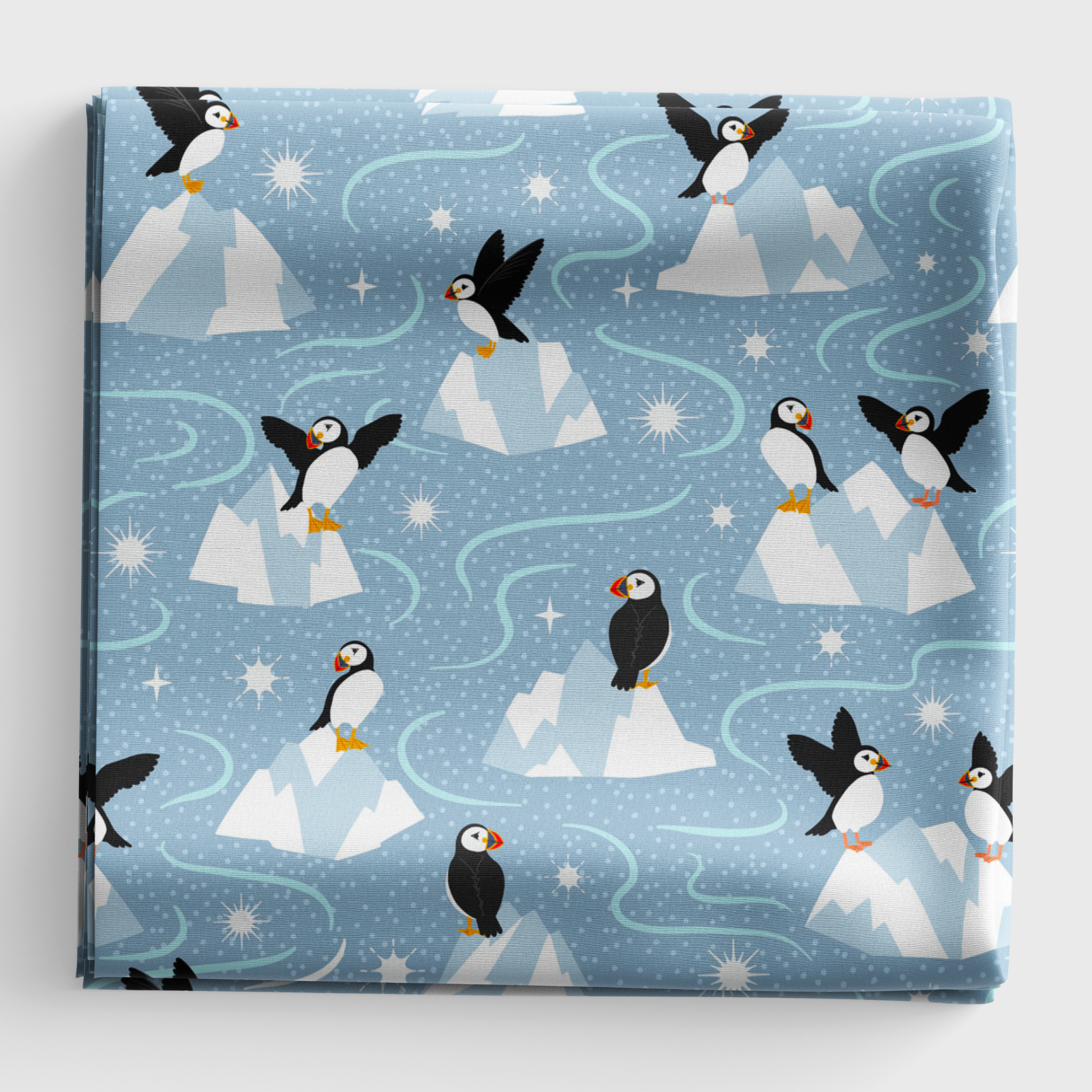 Where The Sky Dances - Puffin - Blue Grey - L65B