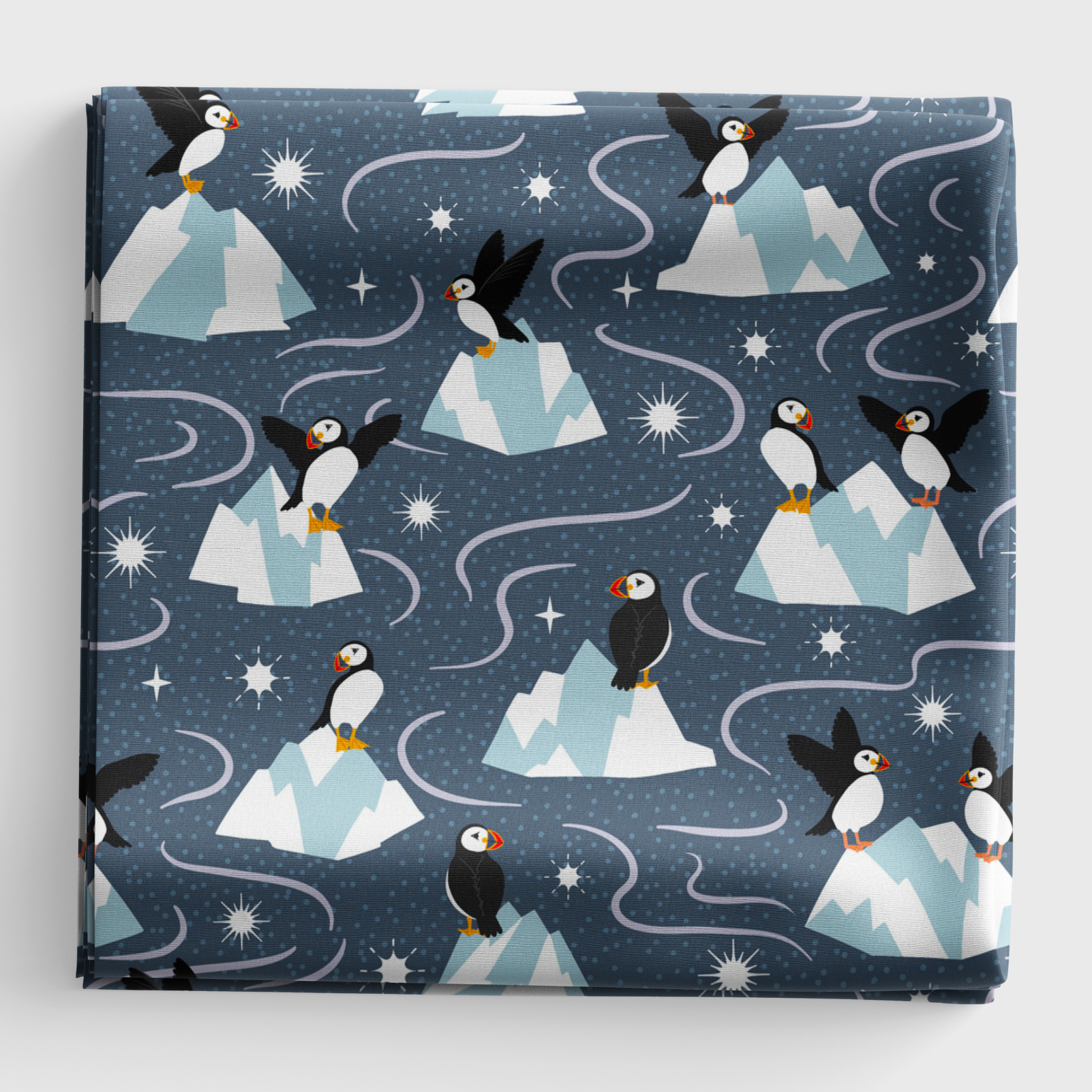Where The Sky Dances - Puffin - Dark Blue - L65C