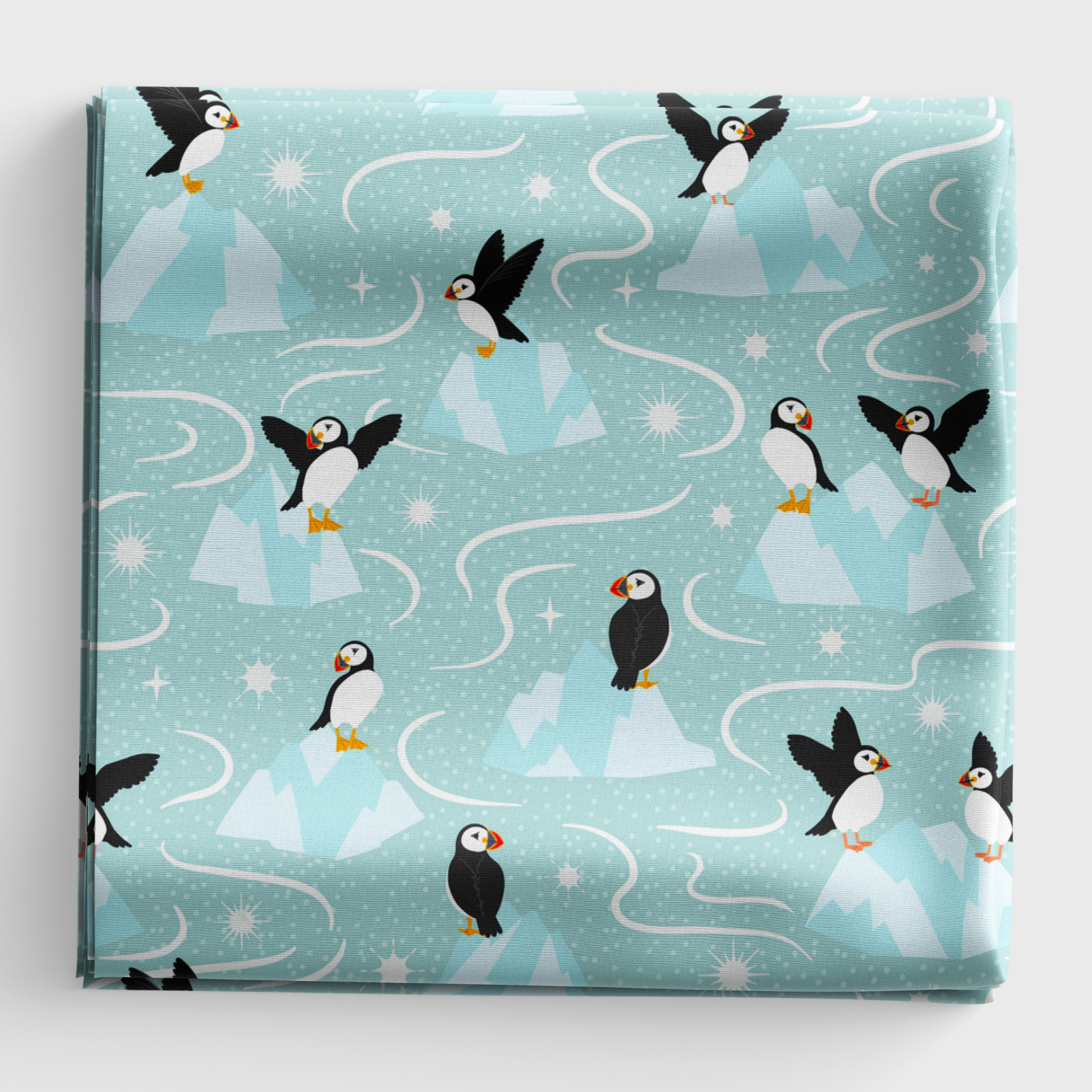Where The Sky Dances - Puffin - Icy Blue - L65A