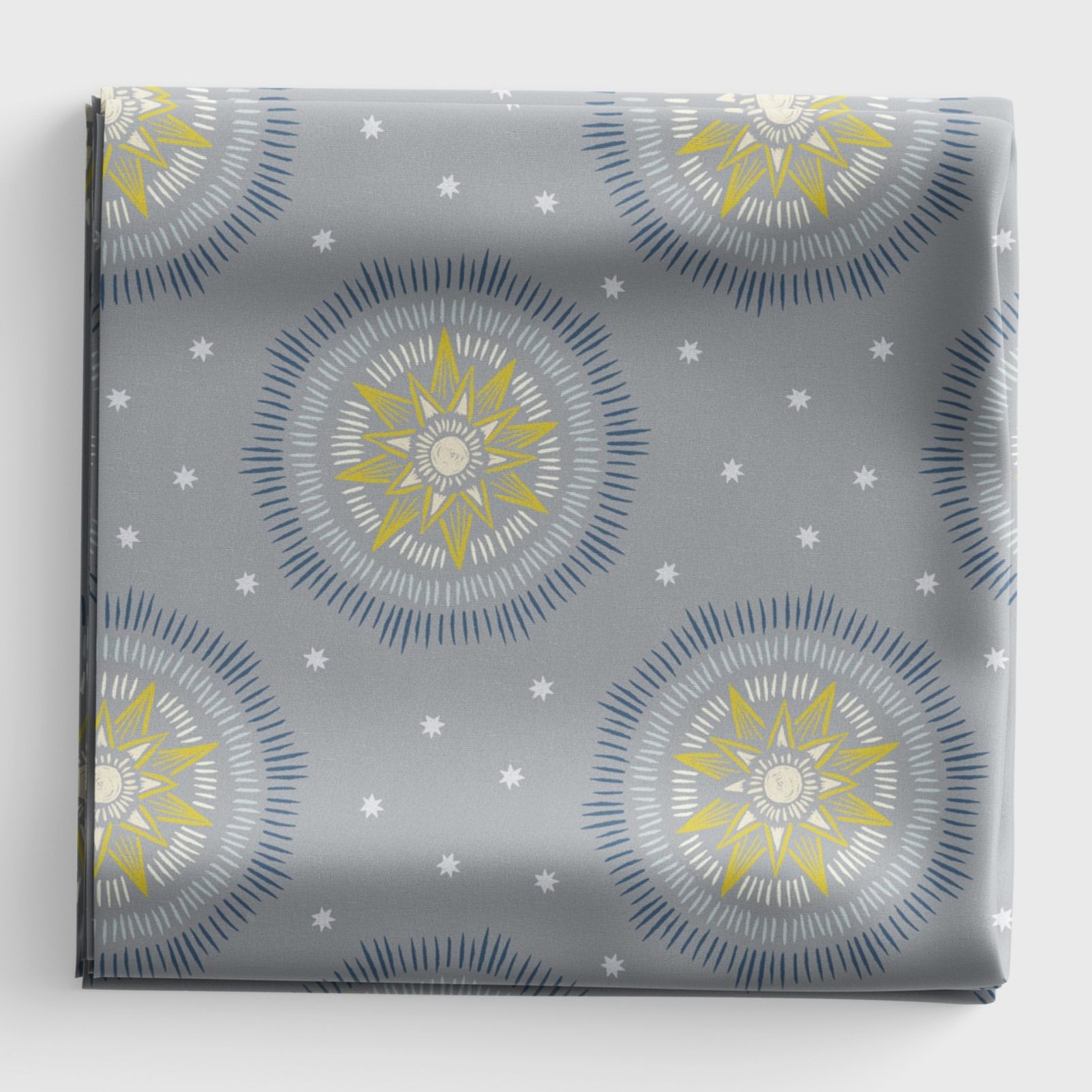 Winter Solstice - Sun Star (with gold metallic) - Grey - L60B
