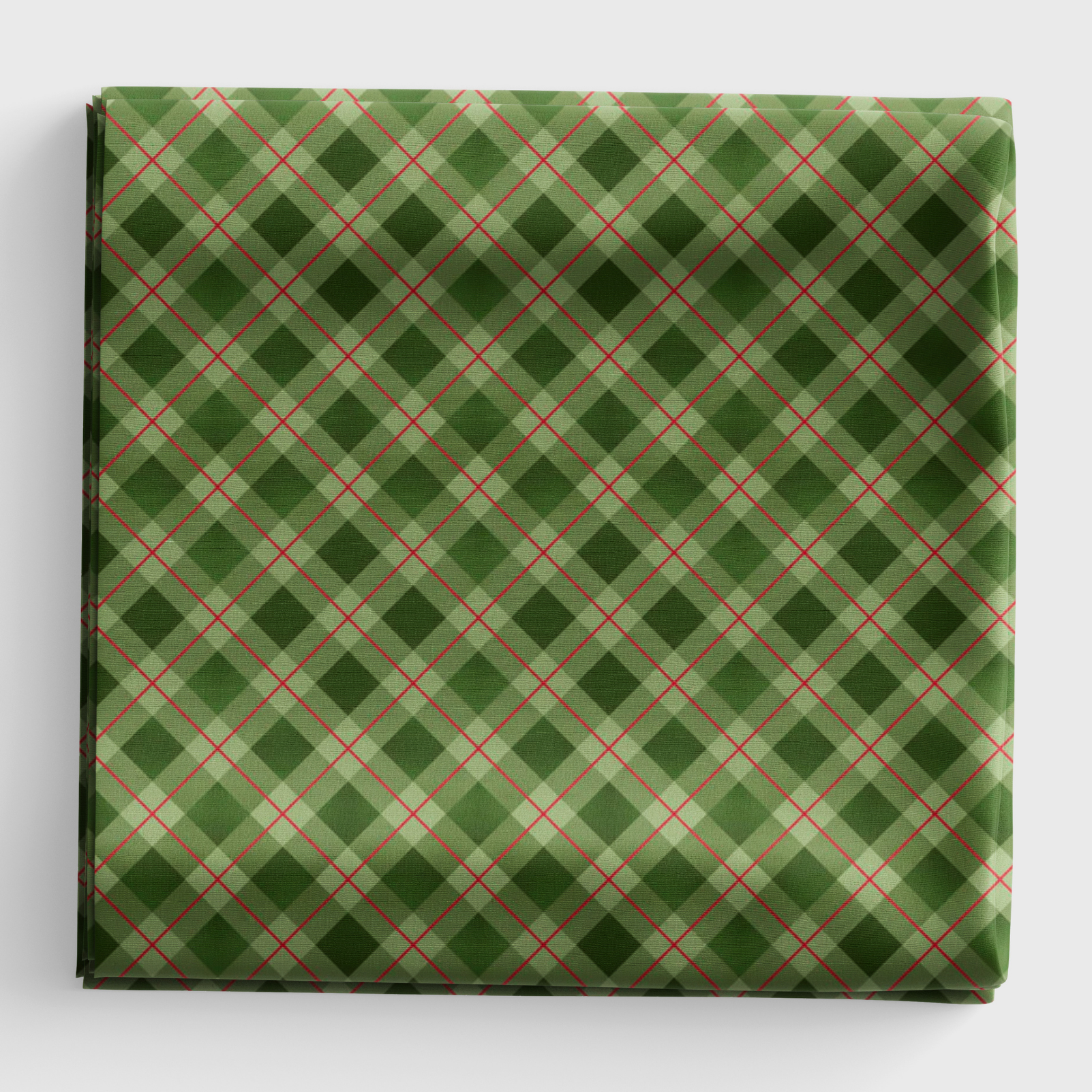 Winter Song - Calm Gingham - Green - WISO06236G
