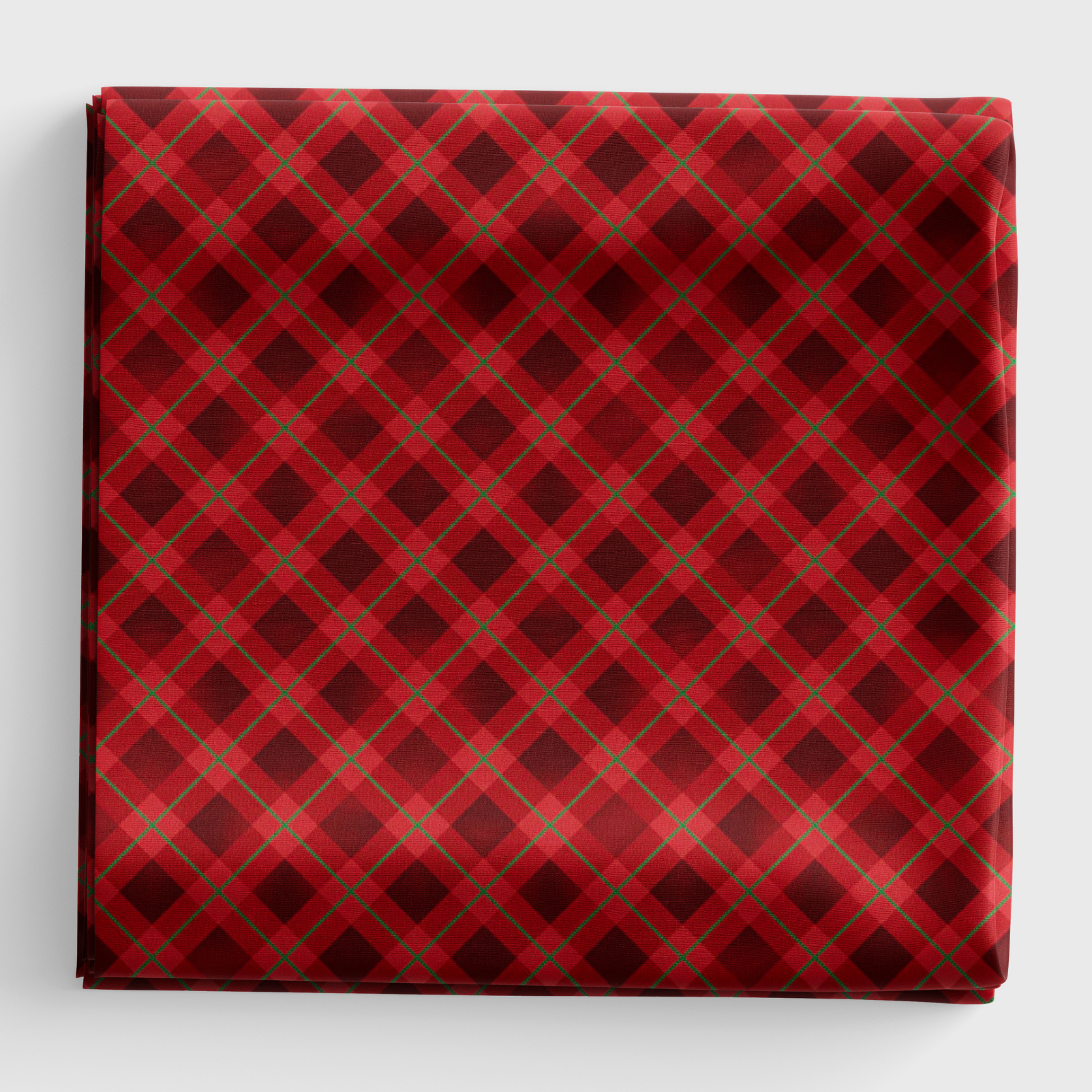 Winter Song - Calm Gingham - Red - WISO06236R