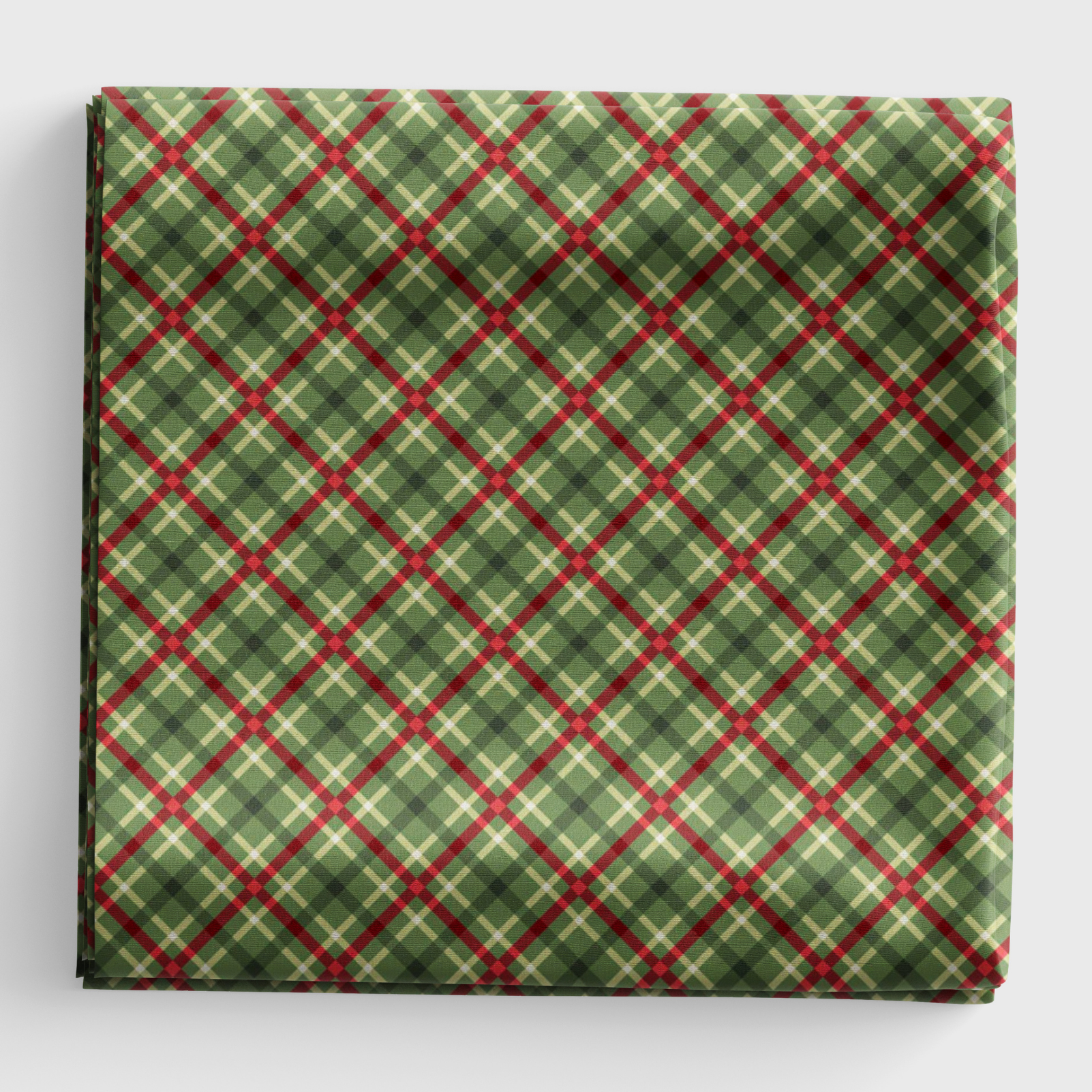 Winter Song - Layered Gingham - Green - WISO06235G