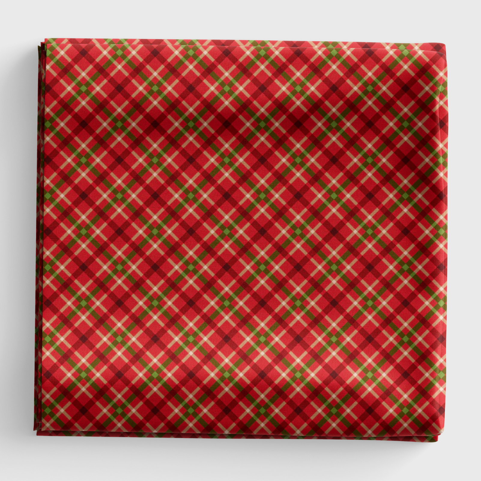 Winter Song - Layered Gingham - Red - WISO06235R