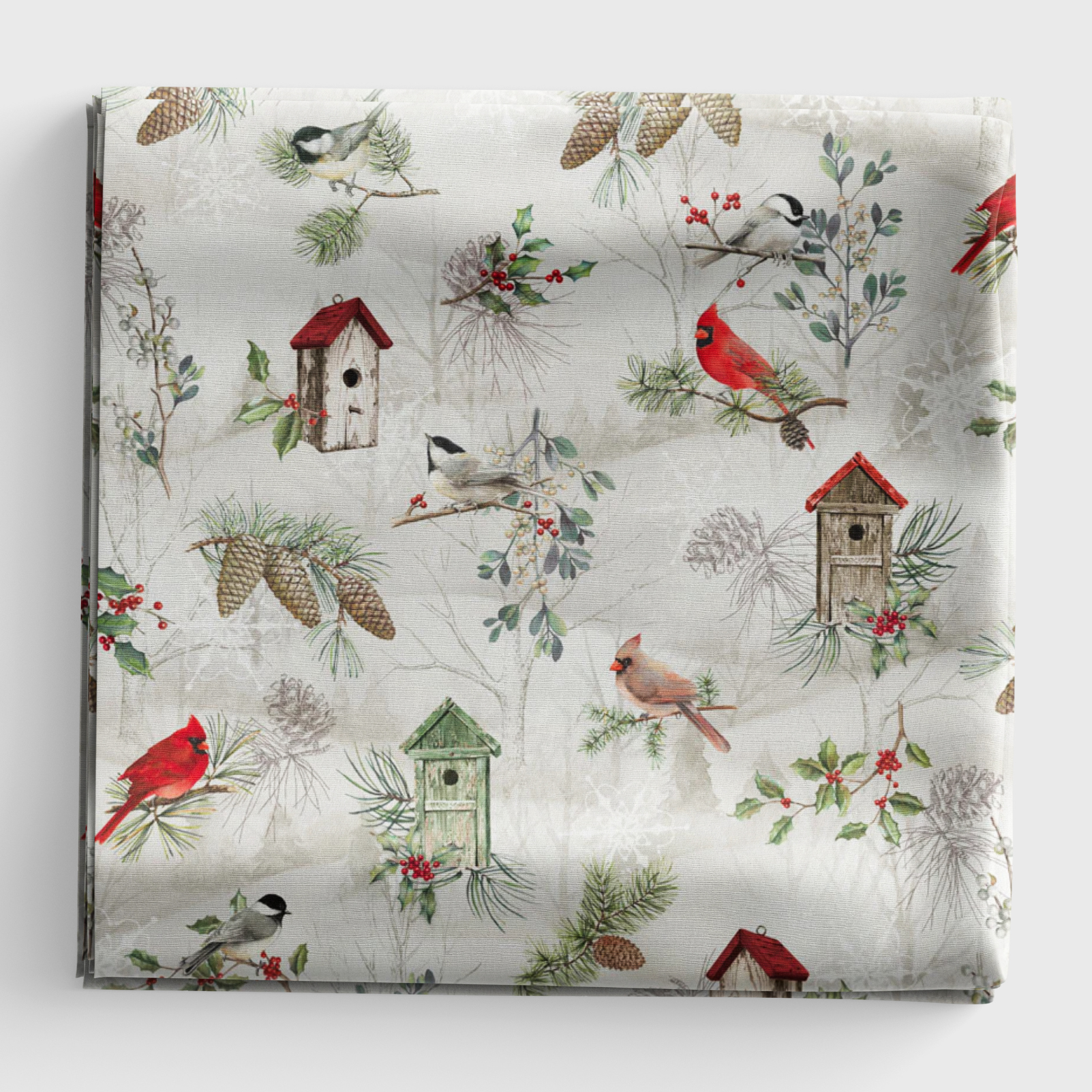 Winter Song - Layered Scenic With Birdhouses - WISO6230SMU