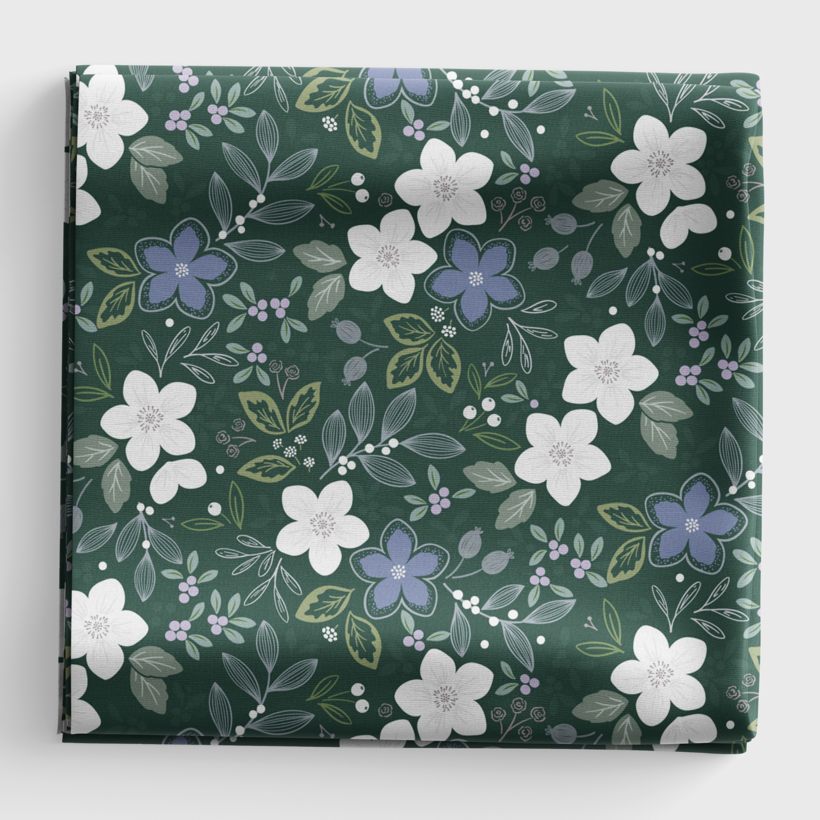 Winter's Garden - Winter's Promise - Forest Green - CC72.3