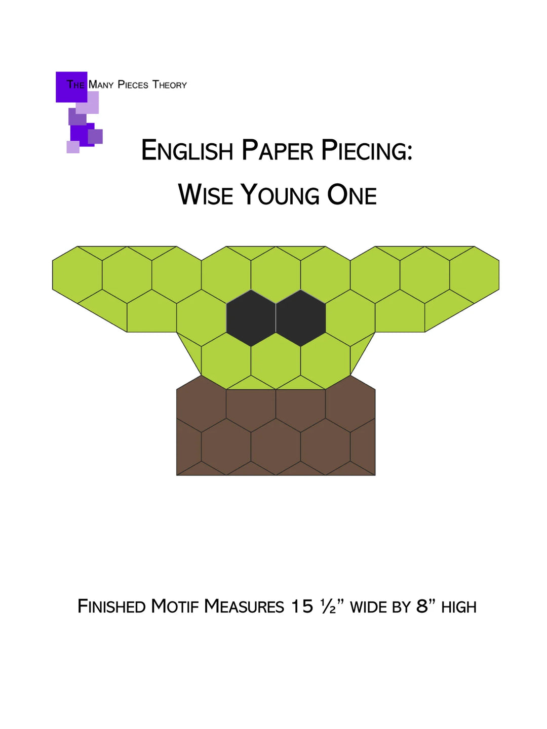 English Paper Piecing: Wise Young One - Quiltoni