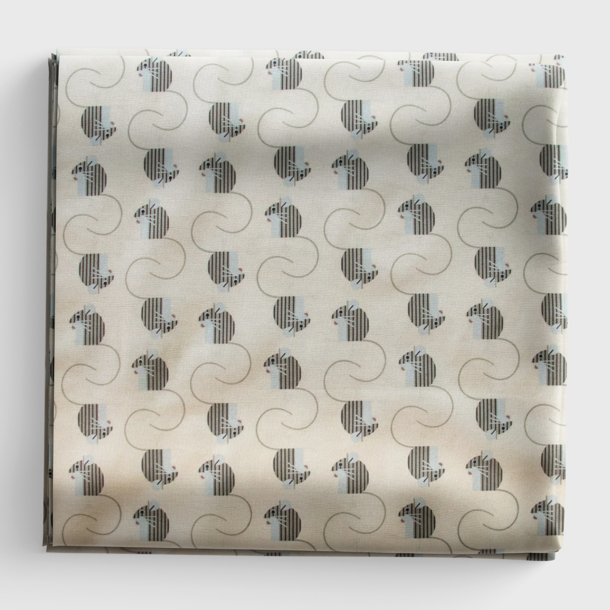 Woodland Wonders - Field Mouse - Cream Poplin - CH-463