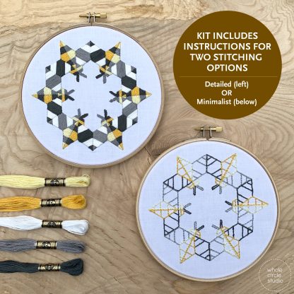 Bzzzzzz Embroidery Kit - Whole Circle Studio