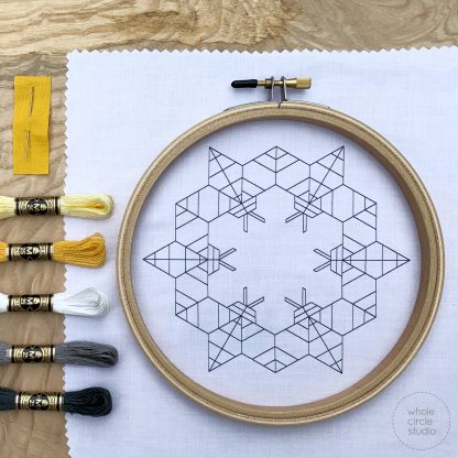Bzzzzzz Embroidery Kit - Whole Circle Studio