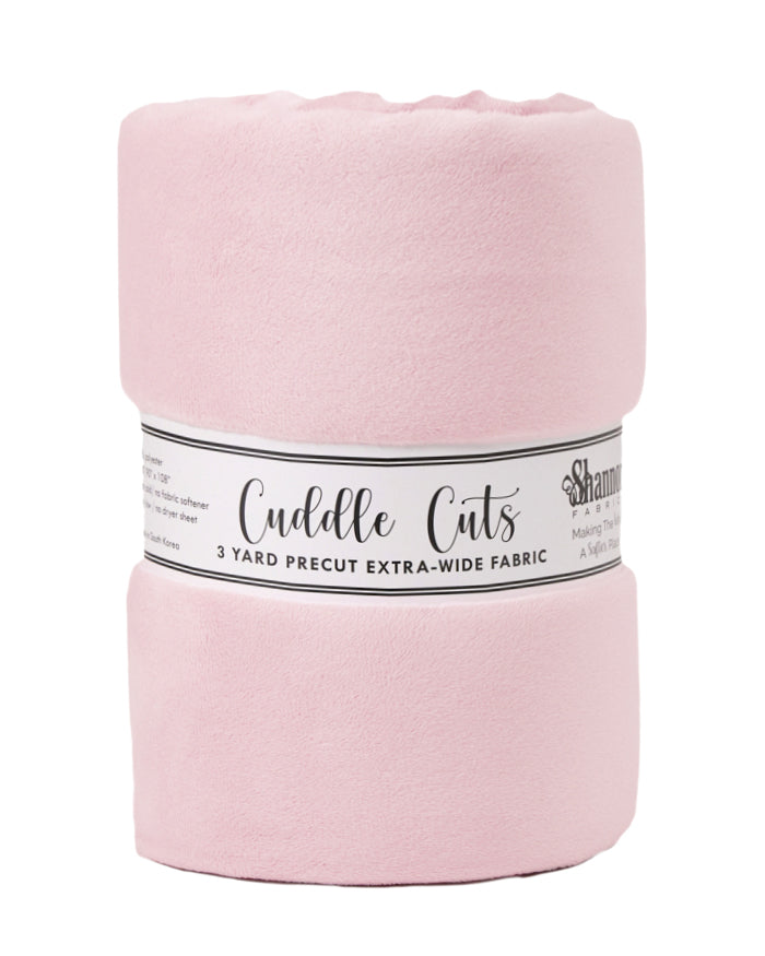 Shannon Fabrics - 3-Yard Cut 110in Cuddle Blush
