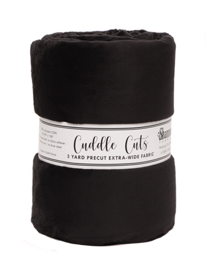Shannon Fabrics - 3-Yard Cut 90 wide Black