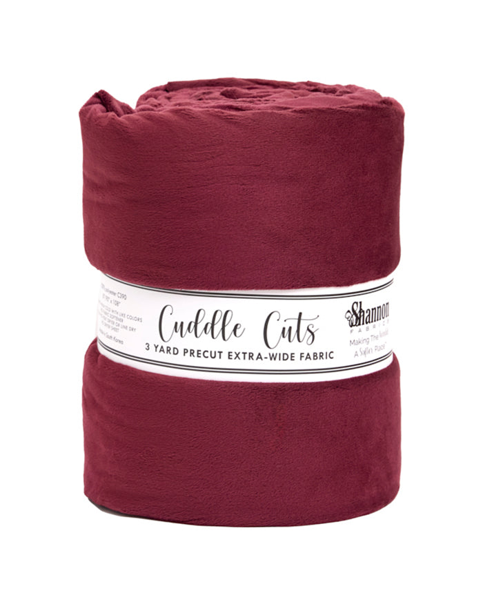 Shannon Fabrics - 3-Yard Cut 90 wide Black Cherry