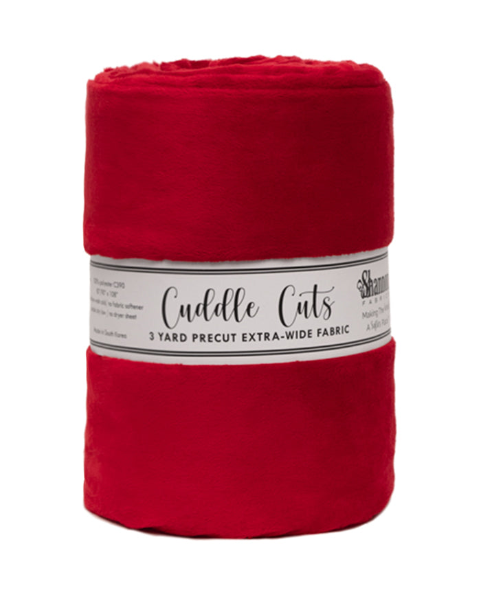 Shannon Fabrics - 3-Yard Cut 90 wide Cardinal