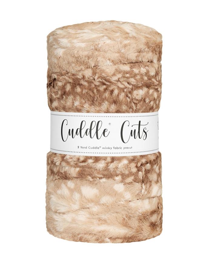 Shannon Fabrics - 2-Yard Luxe Cuddle Cut - 58/60" - Fawn Cappuccino