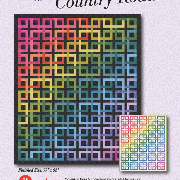 Country Roads Quilt Pattern