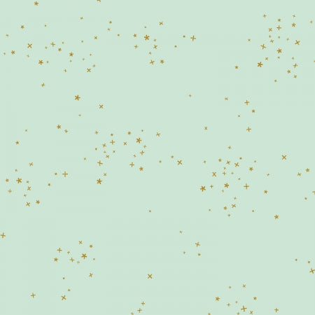 Cotton+Steel Basics - Freckles - Breeze Metallic Fabric