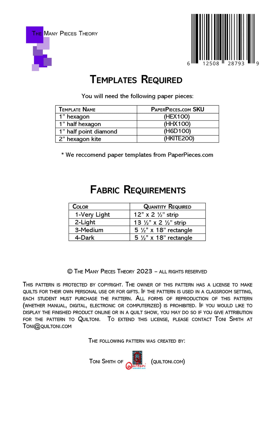 English Paper Piecing: D20 - Quiltoni