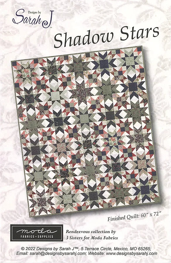 Shadow Stars Quilt Pattern