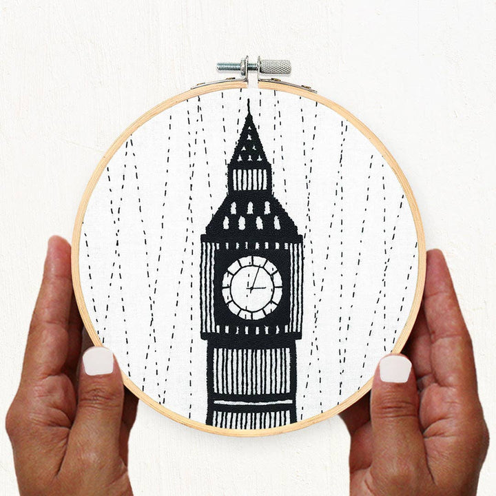 Big Ben, London - embroidery kit
