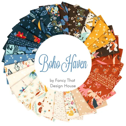 Boho Haven - Fancy That Design - 5" Charm Pack