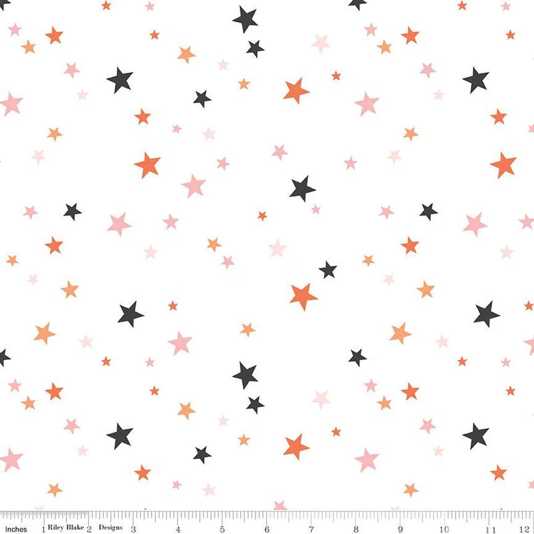 Hey Pumpkin - Stars White - Wide Back