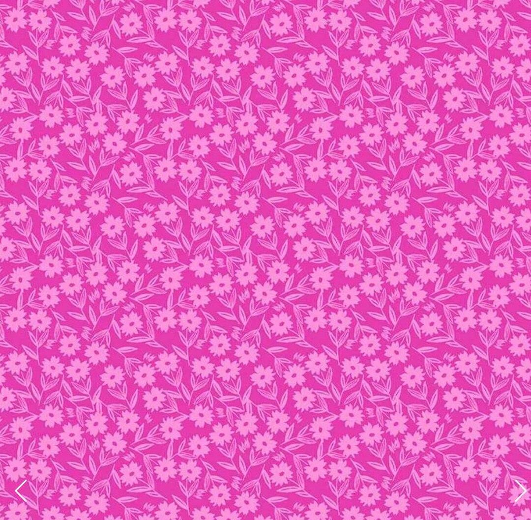 Petals and Stitches - Sunshine Blooms - Magenta - 1569-E