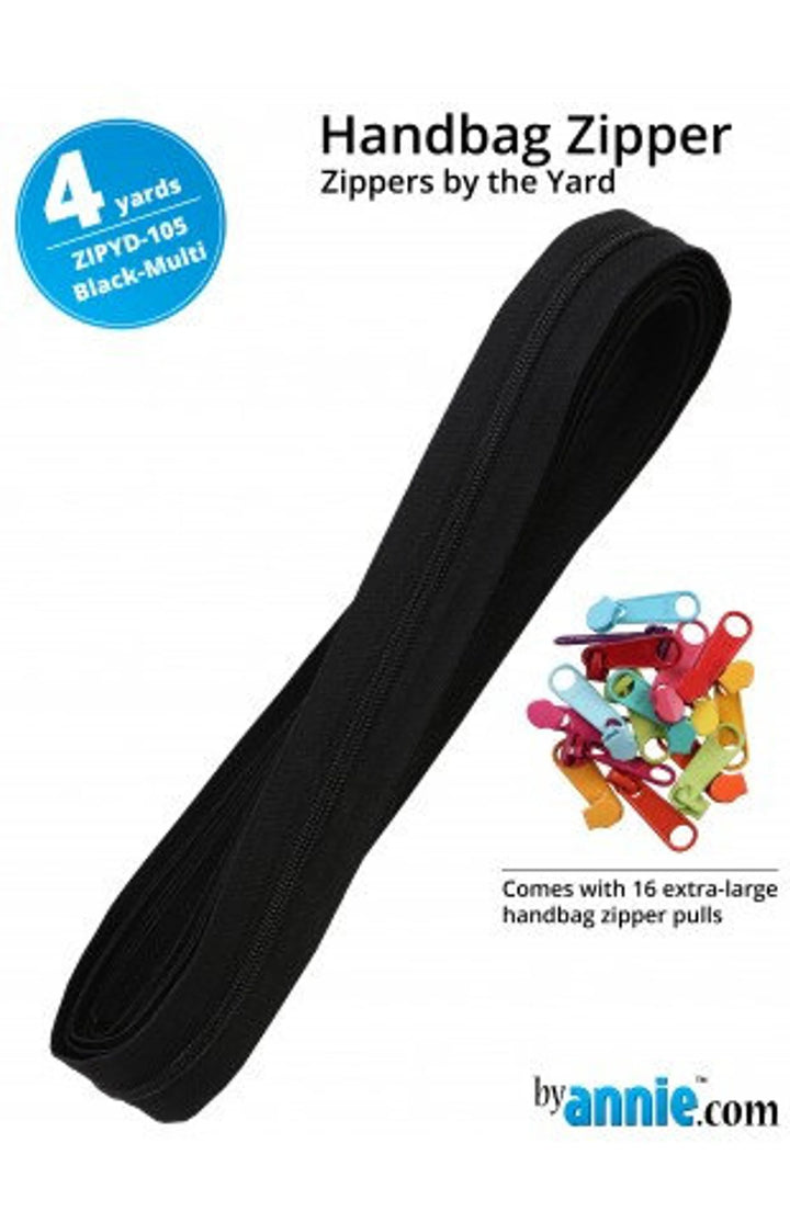 4 yards of 16mm #4.5 zipper chain and 16 Extra-Large Pulls