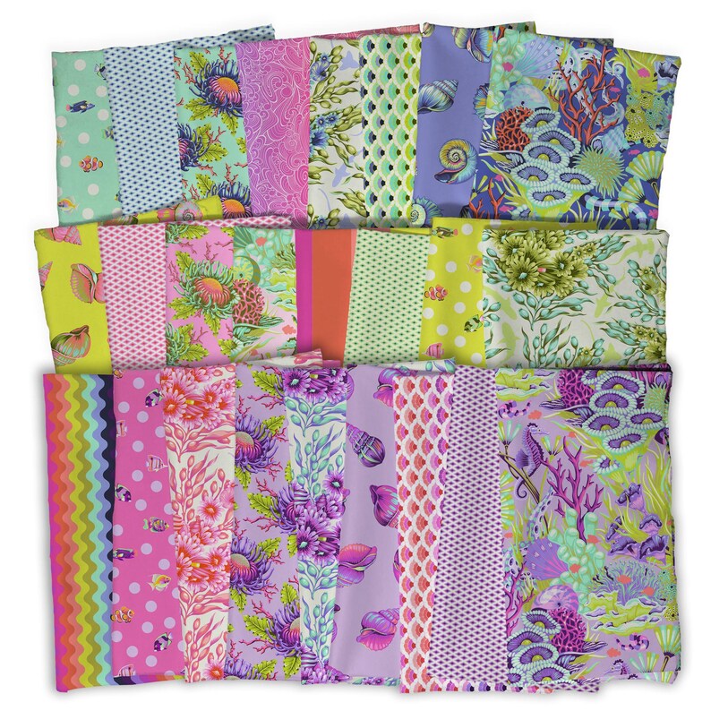 Floral Reef - 25pc FQB - Tula Pink