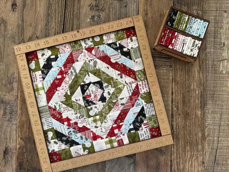 Little Wood Box Quilt Kit - Emmitt and Ivy by Sweetwater