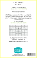 Chic Sisters Quilt Pattern